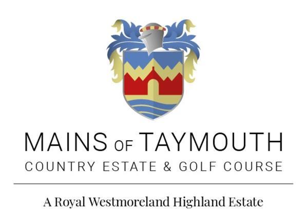 Mains Of Taymouth Country Estate 5* Maxwell Villas Kenmore  Exterior foto